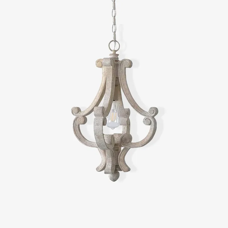 Thalien Suspension Glam en bois