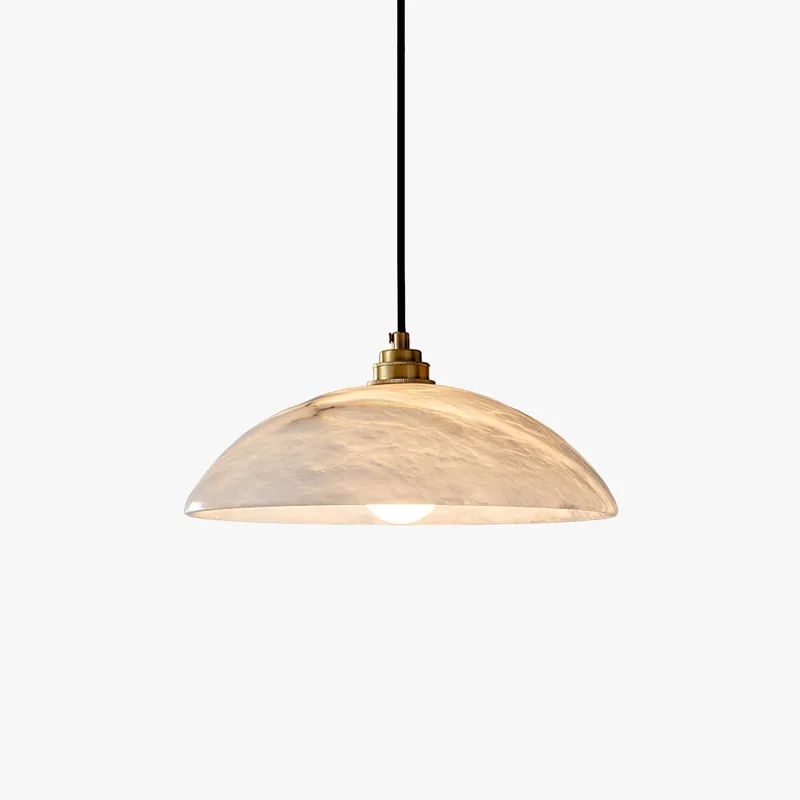 Nerea Suspension Lampe en Albâtre Minimaliste
