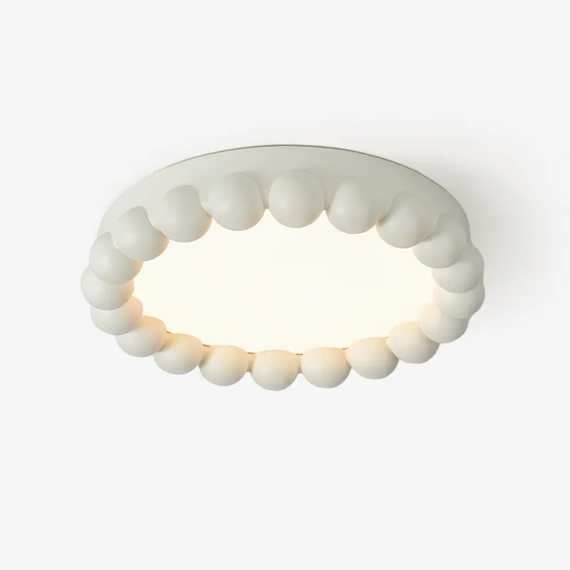 Solara Plafonnier Résine Bulle Rond Ludique Doux