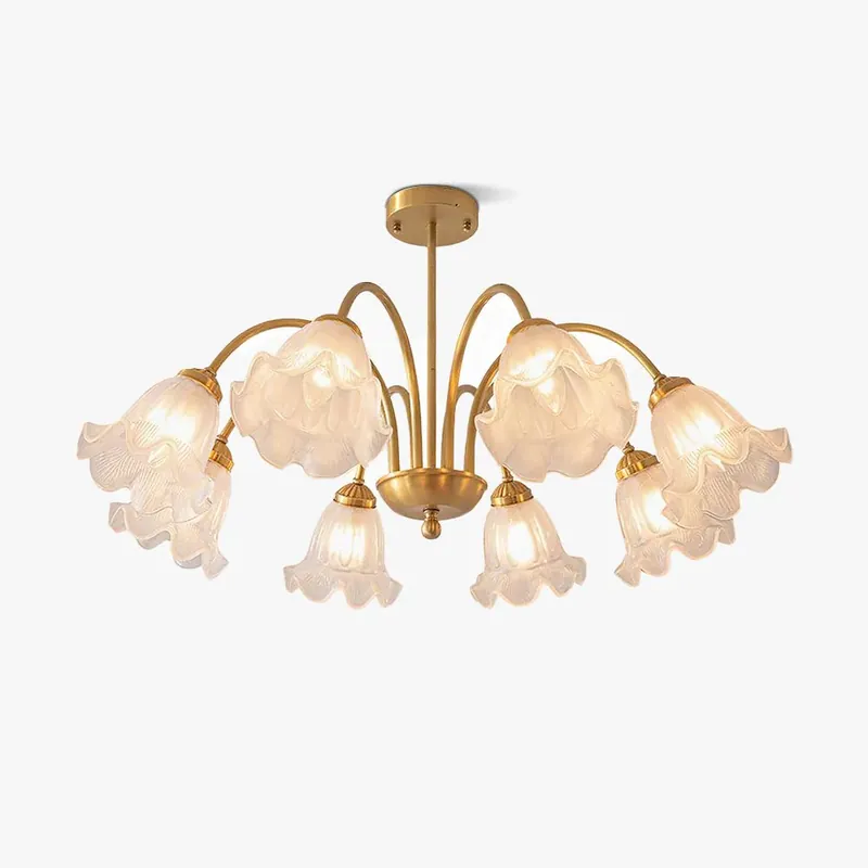 Forrest Chandelier en Verre Élégant de Luxe