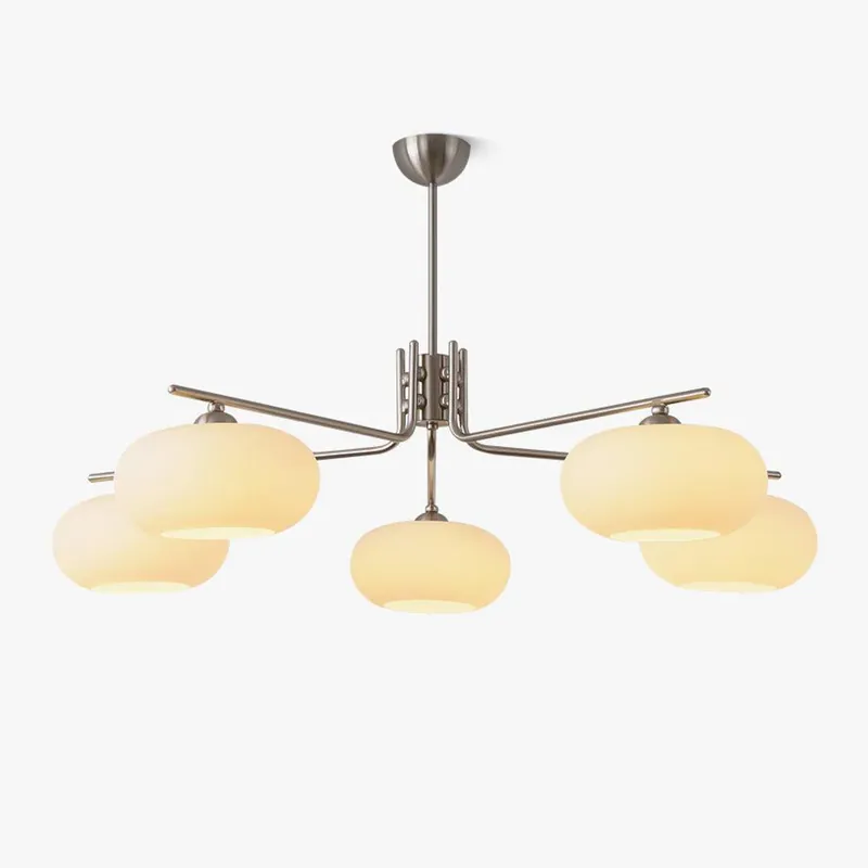Lustra Chandelier Industriel 5-Luminaires Moderne