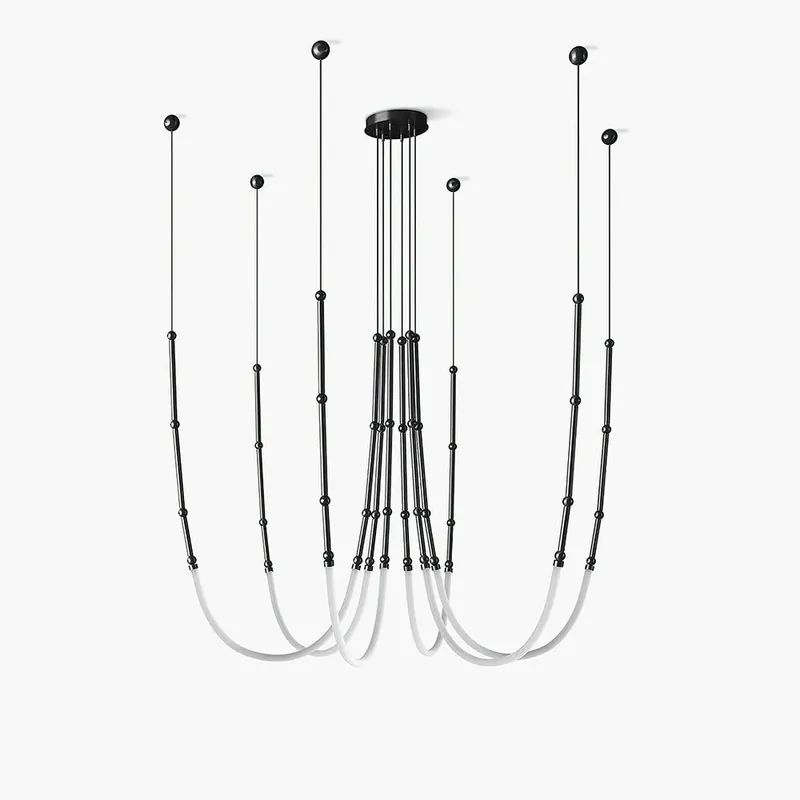 Lustra Chandelier Leda LED Flexible Moderne Sculptural