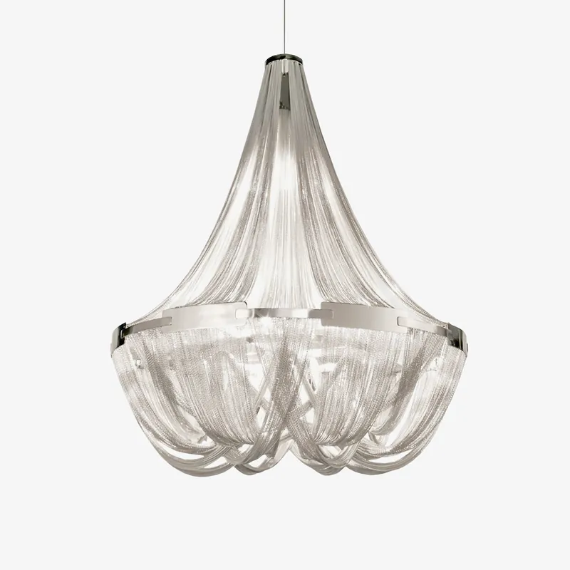 Solara Chandelier Gland Chaîne en Aluminium