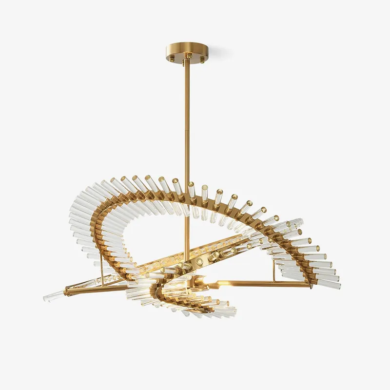 Amara Chandelier en Verre Luxueux
