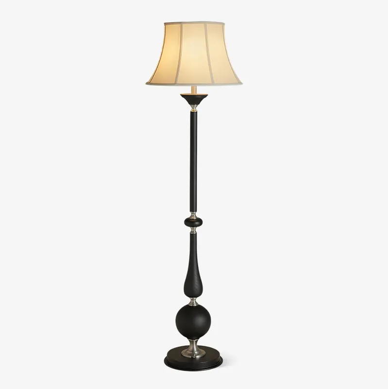 Belfort Lampadaire Classique Élégant en Tissu