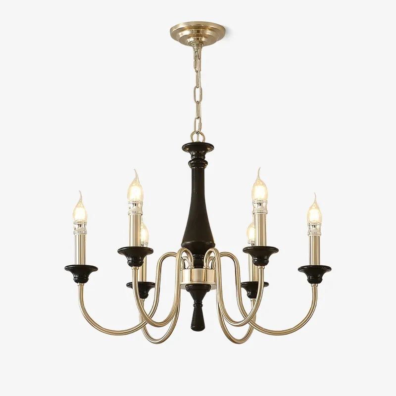 Orvella Lustre Élégant Moderne en Bois