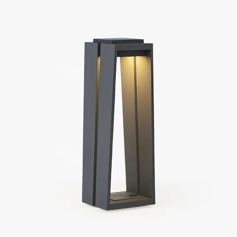 Elira Lampadaire Solaire Extérieur Minimaliste