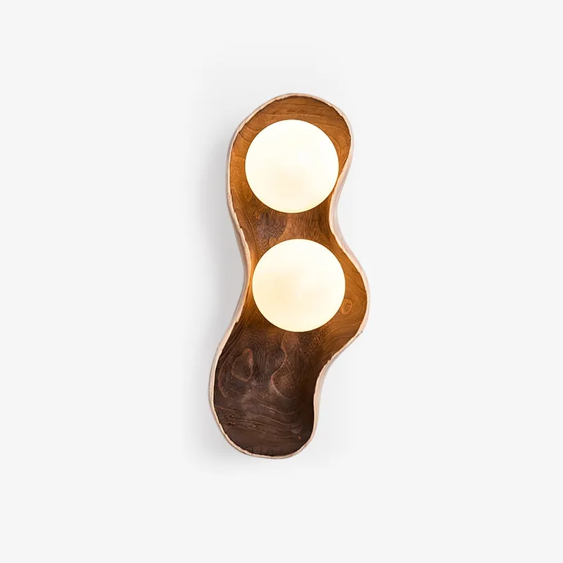 Dualis Applique Murale Moderne en Bois Rootlight