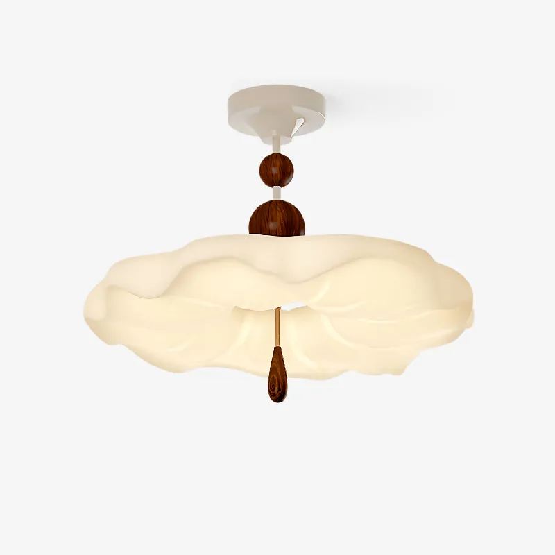 Cloudora Bloom Fleur Métal Plastique Plafonnier Lumière