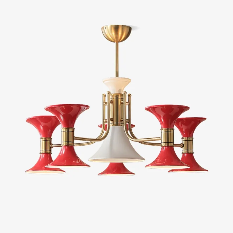 Tromina Moderne Luxe Art Fer Lustre