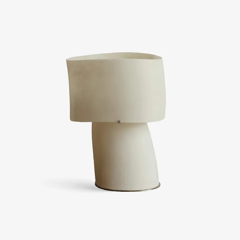 Vellum Moderne Minimaliste Plastique Métal Lampe de Table