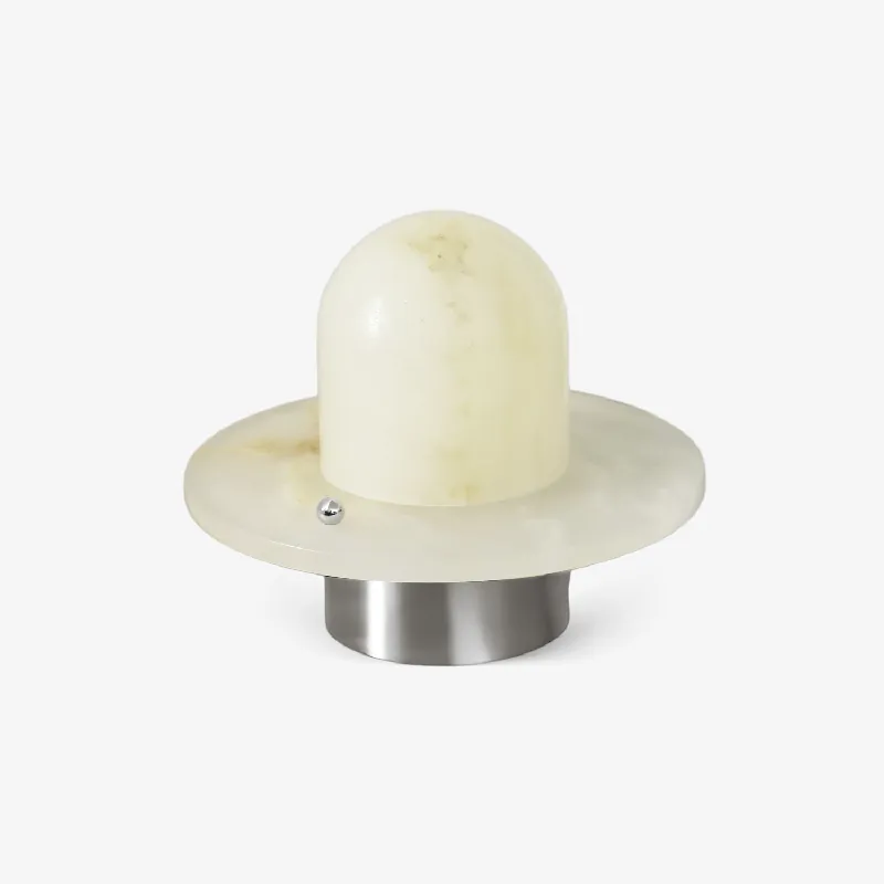 Petrified Moderne Minimaliste Alabastre Lampe de Table
