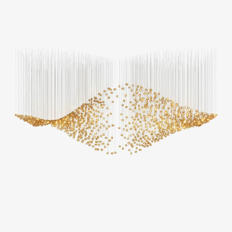Raw Artistique Luxe Cristal Personnalisable Lustre