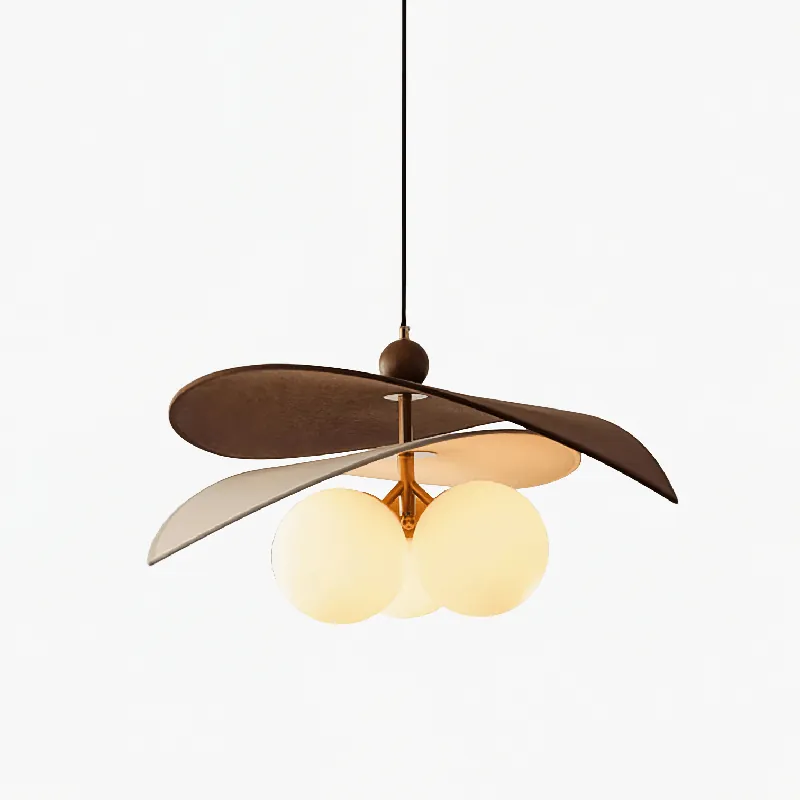 Terra Bloom Suspension Luminaire Organique Élégant