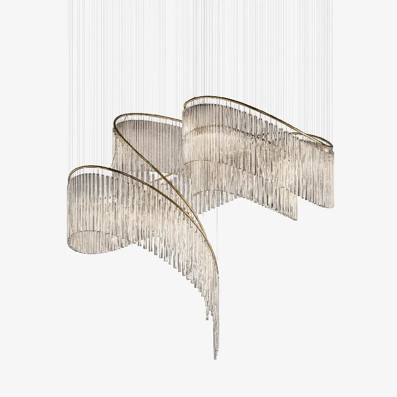 Crystal Spin Lustre Élégant Minimaliste