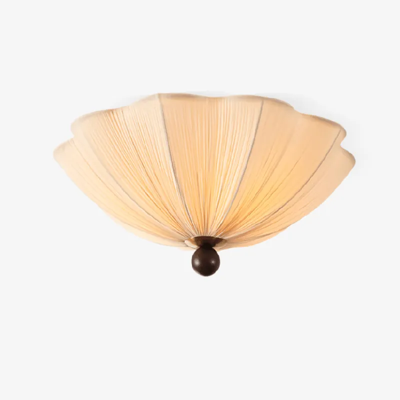 Petals Lampe Plafond En Tissu Élégante Chaleureuse