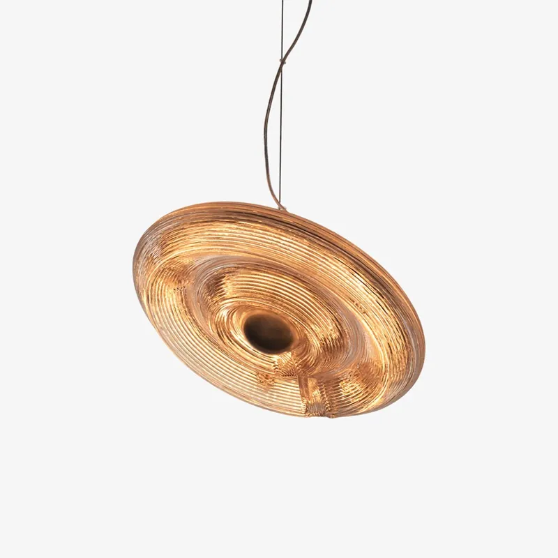 Orbis Suspension Ondulée Élégante Chaleureuse Artistique