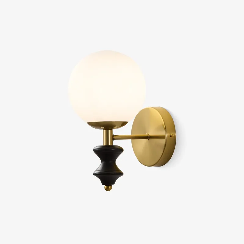 Elodie Applique Murale Globe Élégante Chaleureuse Minimaliste