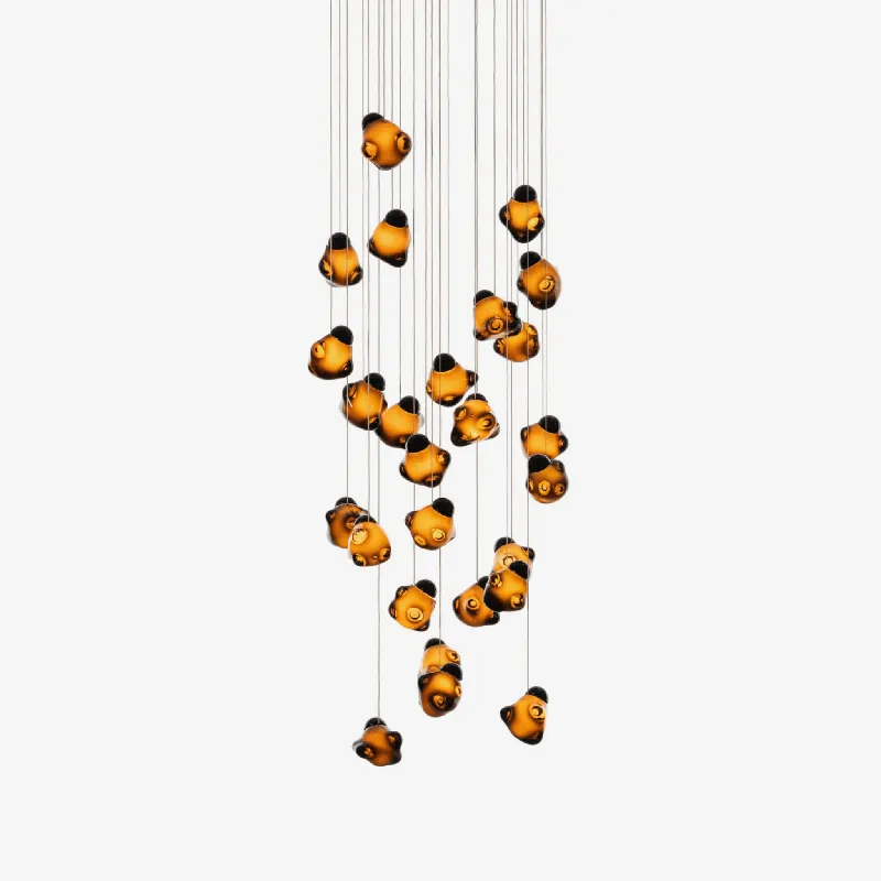 Hayden Lustre en Verre Moderne