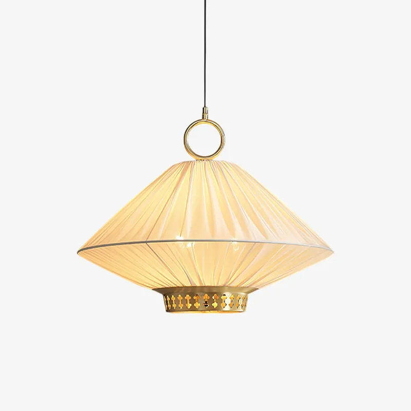 Skye Lampe Suspendue en Tissu Moderne