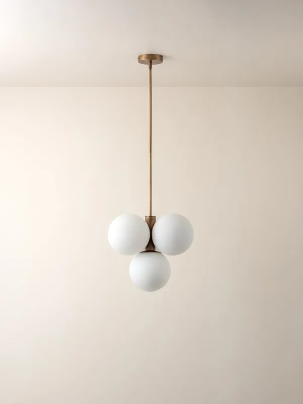 Jude Plafonnier Moderne en Verre
