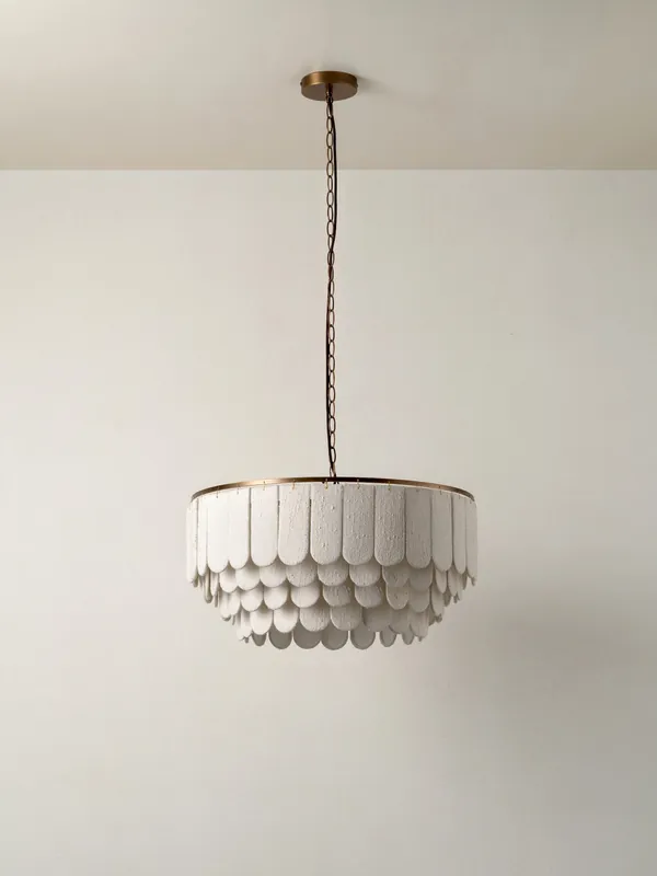 Ember Lustre en Tissu Moderne