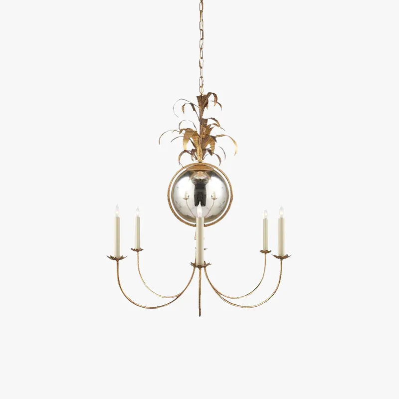 Silva Vintage Metal Brass Pendant Light Dining Room Bedroom