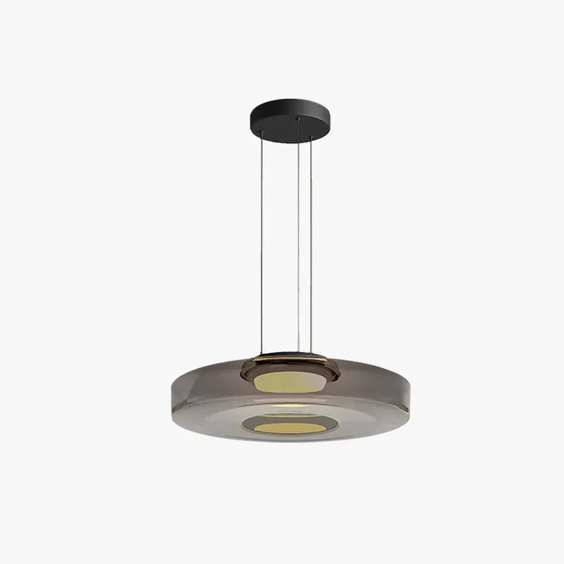 Ritta Suspension Moderne Verre Métal Cuisine Salon