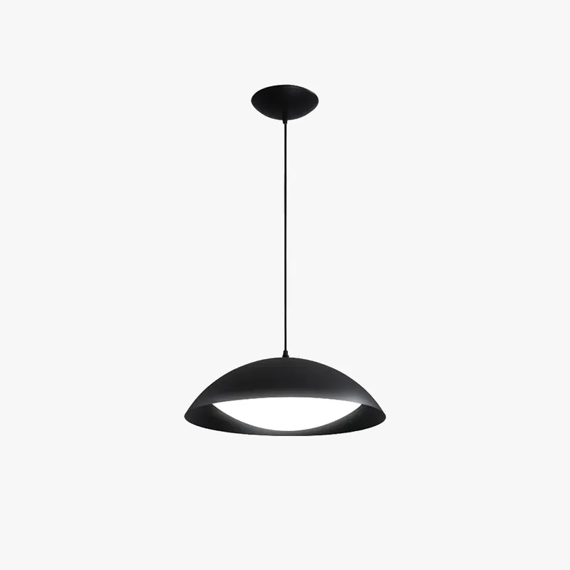 Valentina Suspension Moderne Minimaliste Blanc Métal Salle à Manger