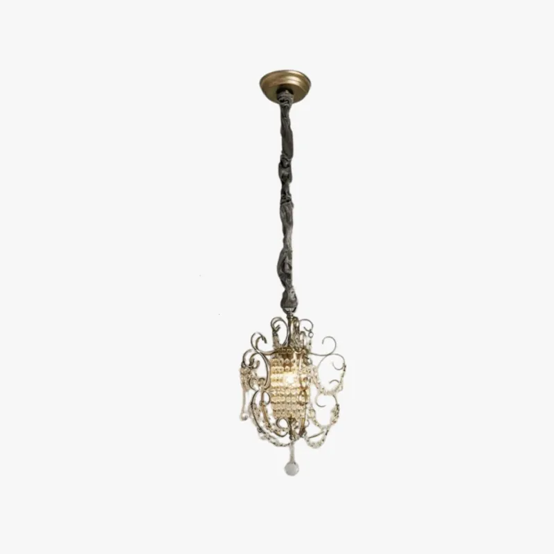 Silva Moderne Métal Cristal Suspension Chambre à Coucher