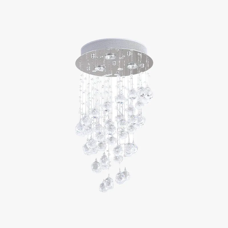Arisha Intérieur Longues Plafonnier Métal Verre Salon Couloir