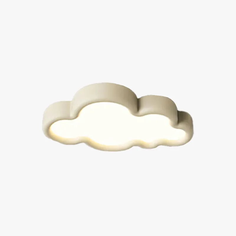 Aria Moderne Nuage Plafonnier Métal Chambre à coucher