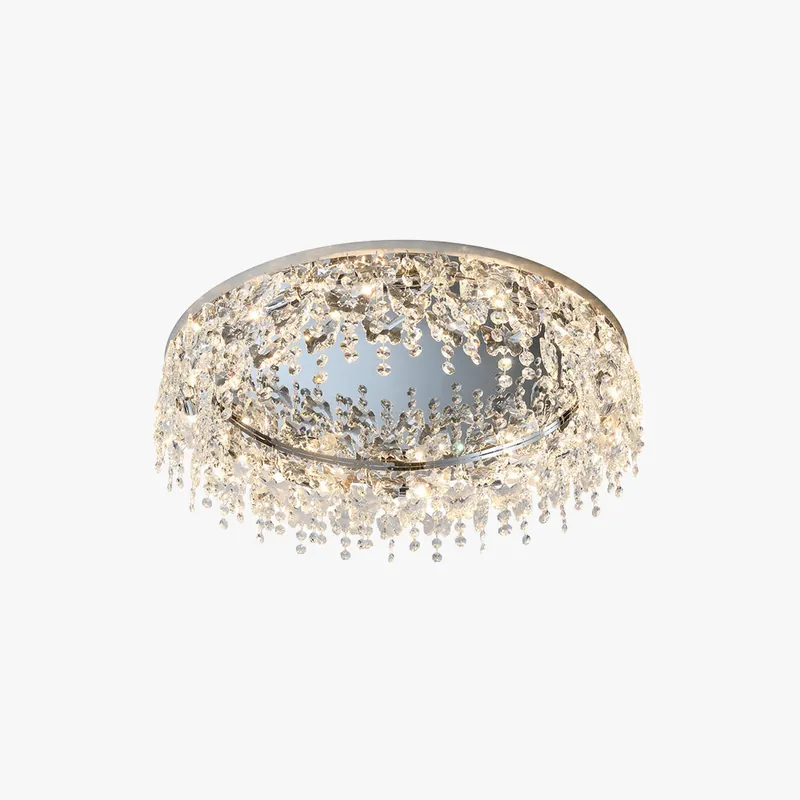 Kristy Moderne Applique Murale Métal\\/Cristal Salon