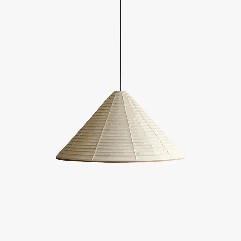 Avi Moderne Conique Métal\\/Papier Suspension Chambre à Coucher