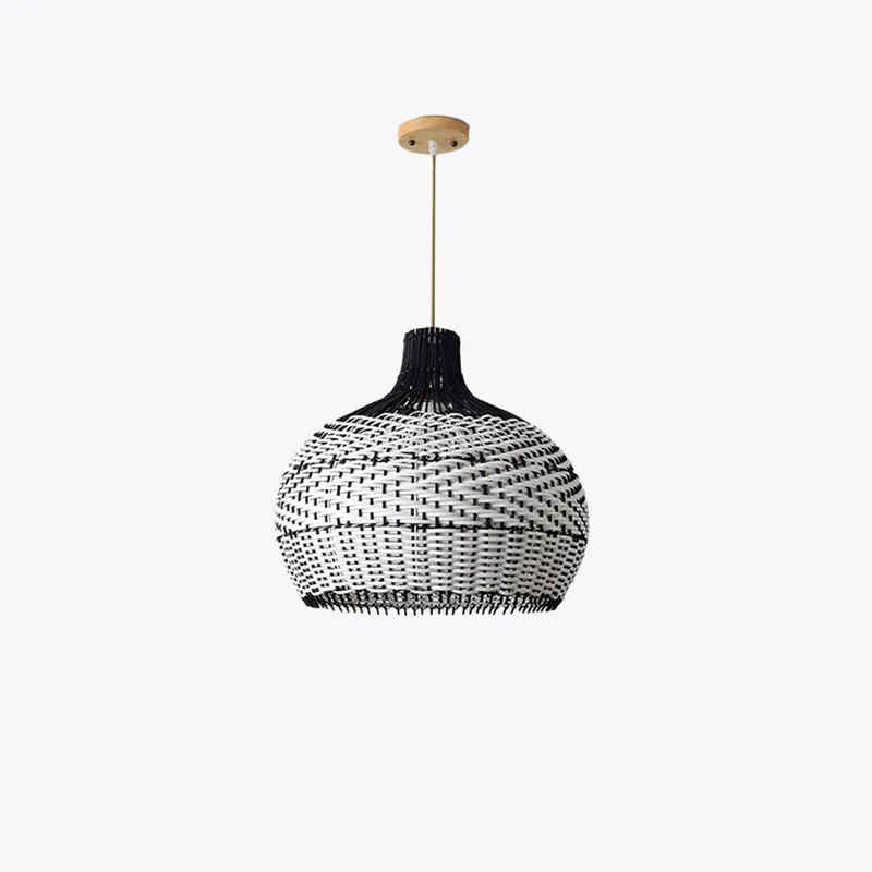 Ritta Moderne LED Suspension Rotin Salon\\/Chambre À Coucher