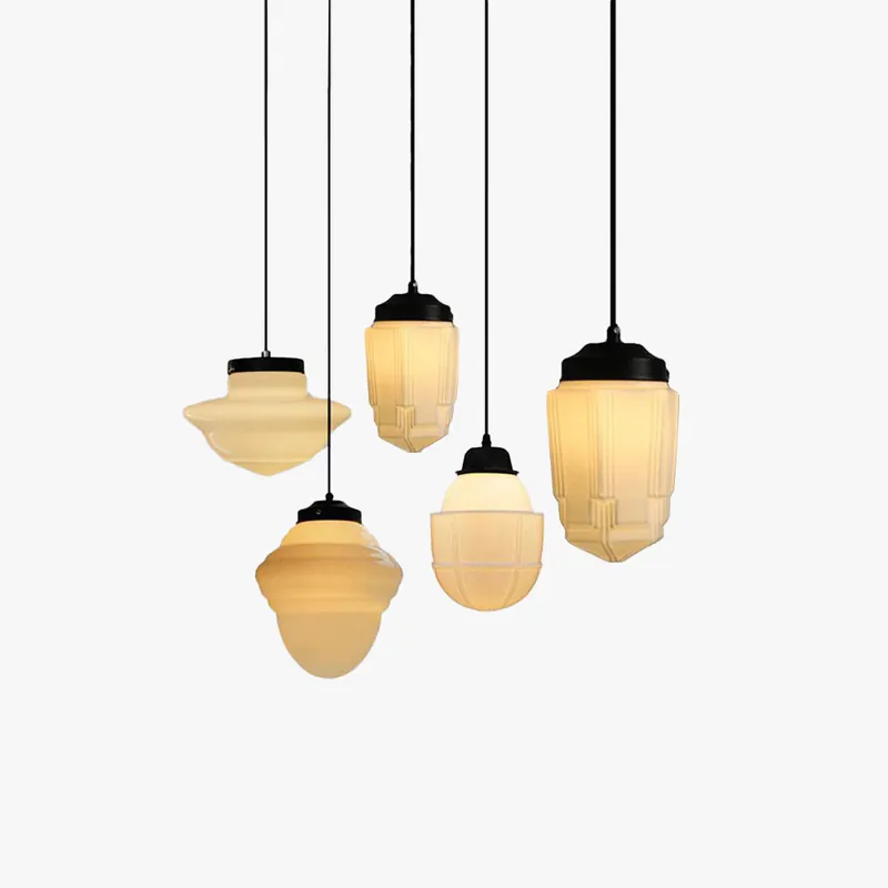 Valentina Minimaliste LED Suspension Verre Salon\\/Salle À Manger