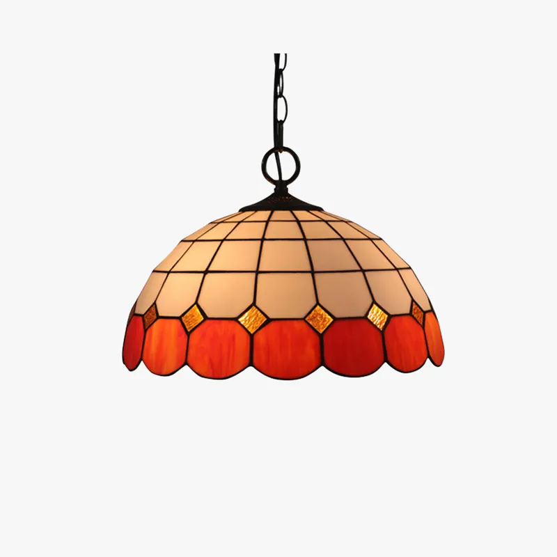 Tiffany Luxe Vintage Suspension Gemme Verre Chambre À Coucher\\/Salon