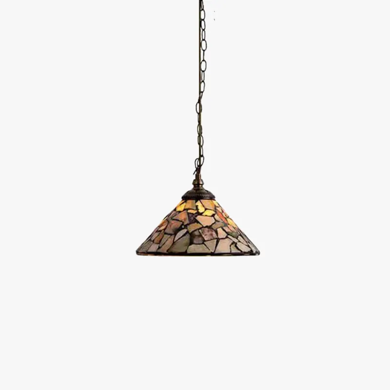 Tiffany Vintage LED Suspension Métal Verre Chambre À Coucher\\/Salon
