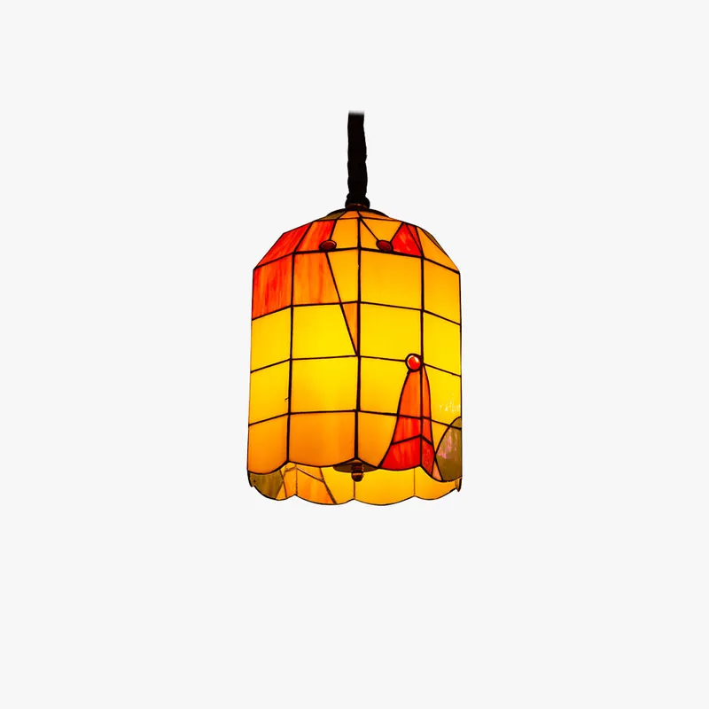 Tiffany Moderne LED Suspension Métal\\/Verre Salle À Manger\\/Bar