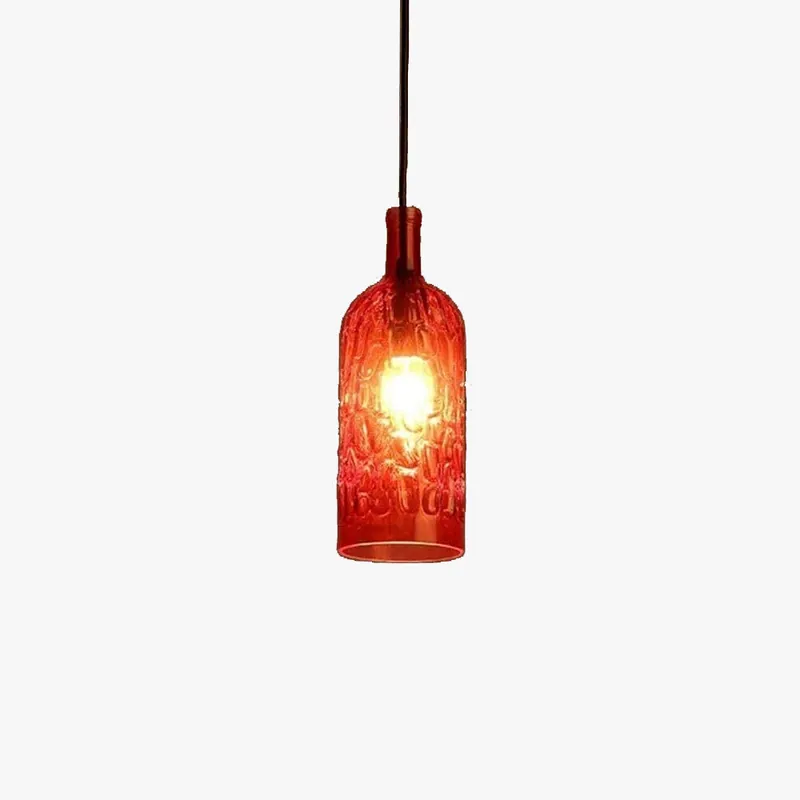 Valentina Vintage Suspension Bouteille de vin Métal\\/Verre Salon\\/Chambre à coucher