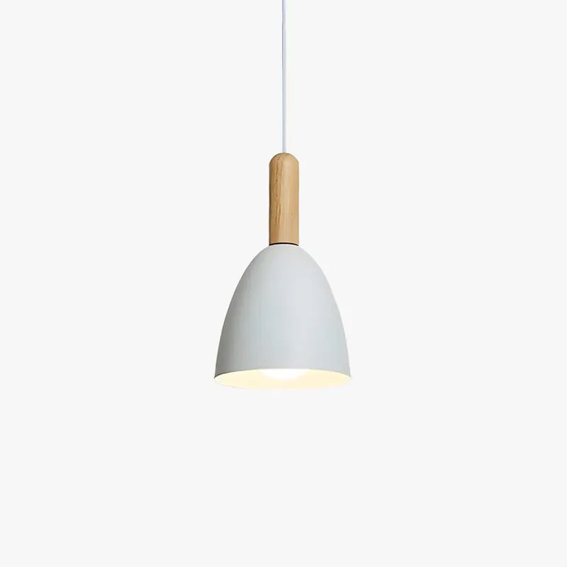 Valentina Moderne Minimaliste LED Suspension Métal\\/Bois Salon\\/Chambre à coucher