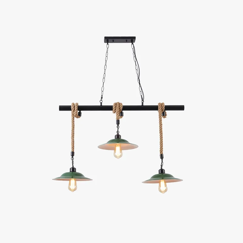 Epoch Vintage LED Suspension Vert Métal Cuisine\\/Salon\\/Salle À Manger