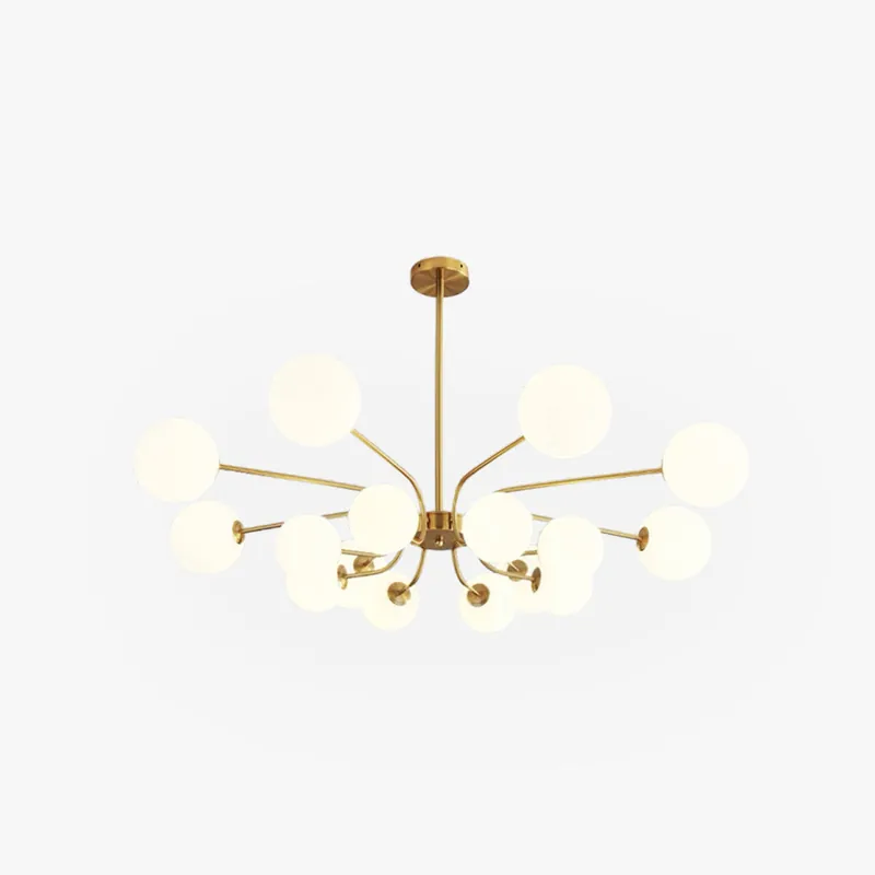 Valentina Moderne LED Lustre Chromé\\/Or Salon\\/Chambre À Coucher
