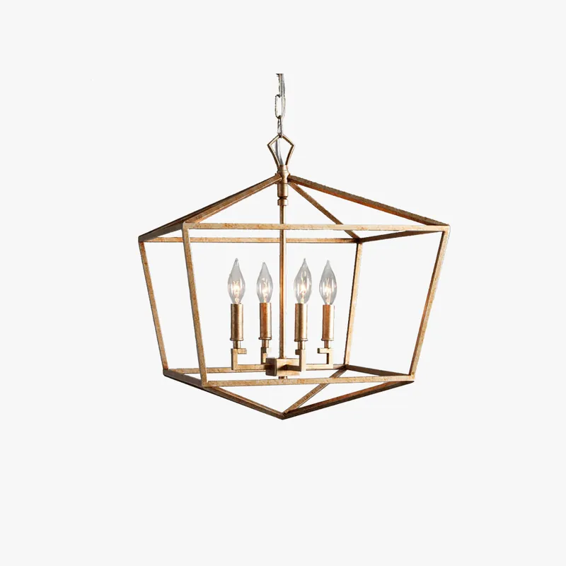 Silva Design Suspension Noir\\/Laiton\\/Gris Métal Chambre À Coucher