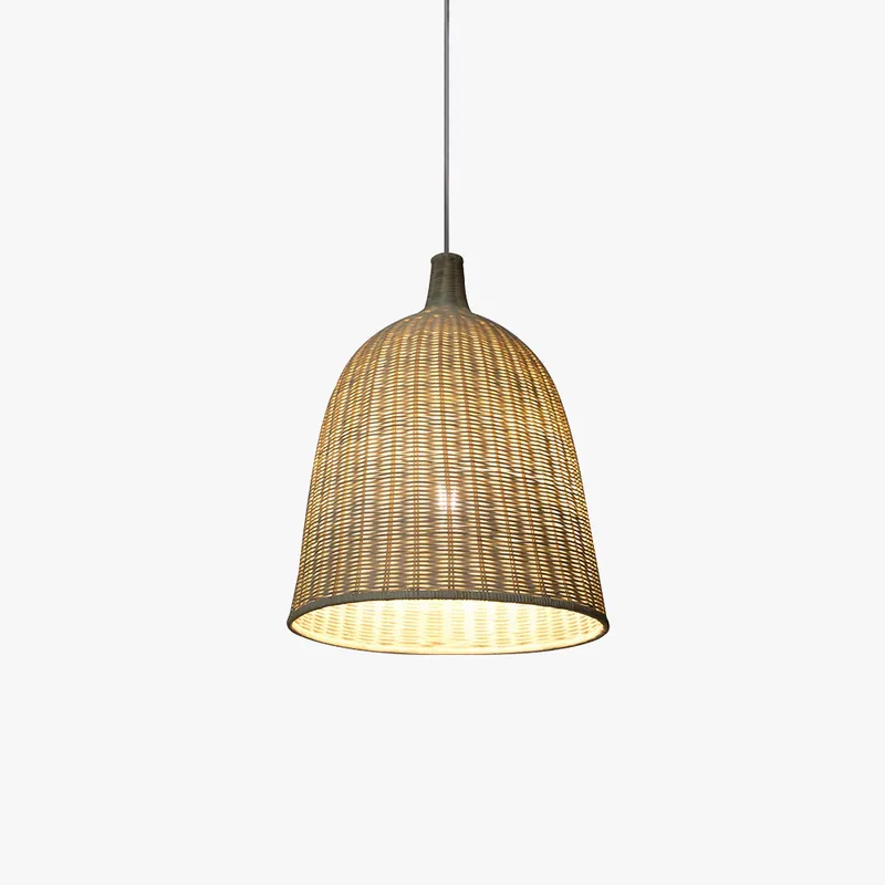 Ritta Suspension Bois Rotin Moderne Salle à Manger\\/Chambre