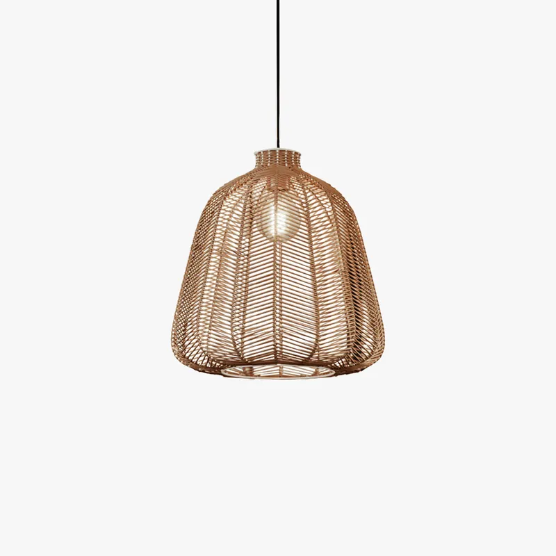 Ritta Suspension LED Rotin Salon\\/Chambre à Coucher\\/Bar
