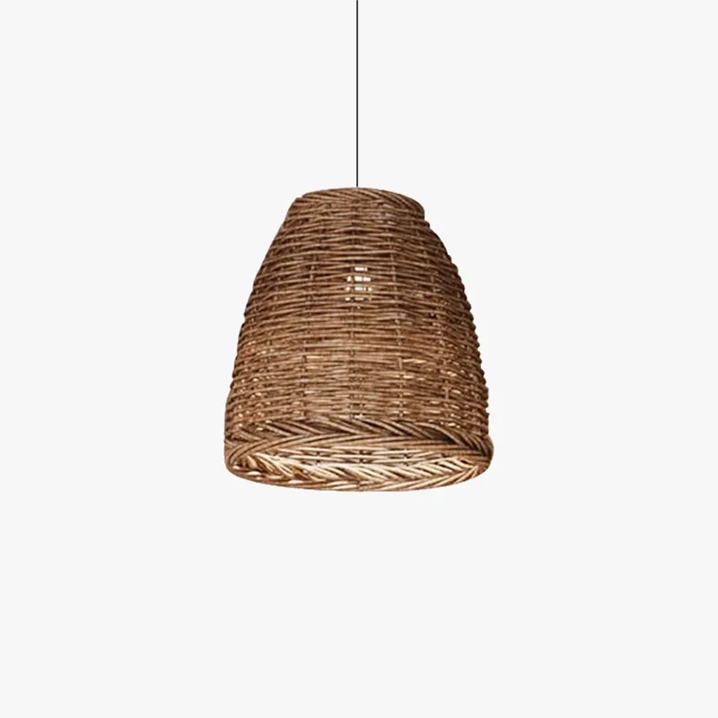 Ritta Suspension LED Vintage Rotin Salon\\/Chambre à Coucher