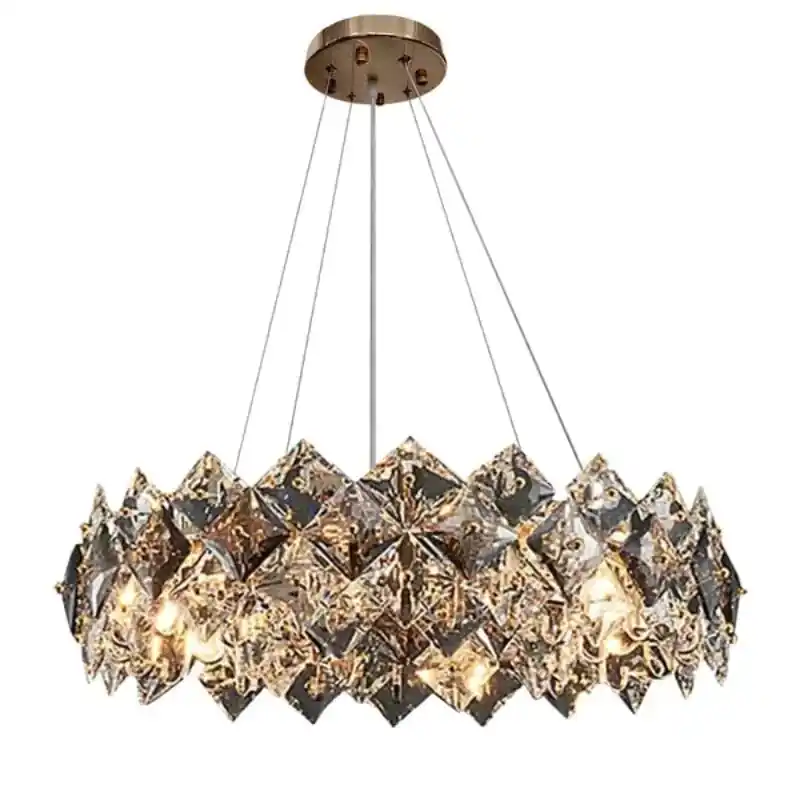Kristy Cristal Moderne Lustre 6 Lumières Salon\\/Chambre à Coucher