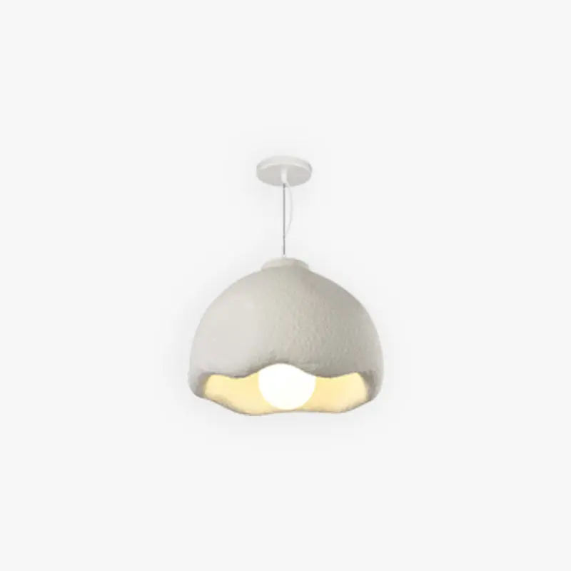 Avi Suspension Fleur Nordique, Metal\\/Polystyrène, Blanc, Salon