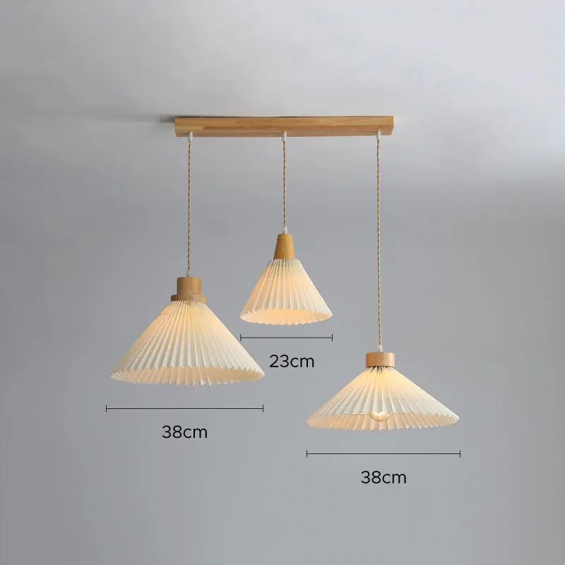Ritta Suspension Cluster, Plissé 4 Styles